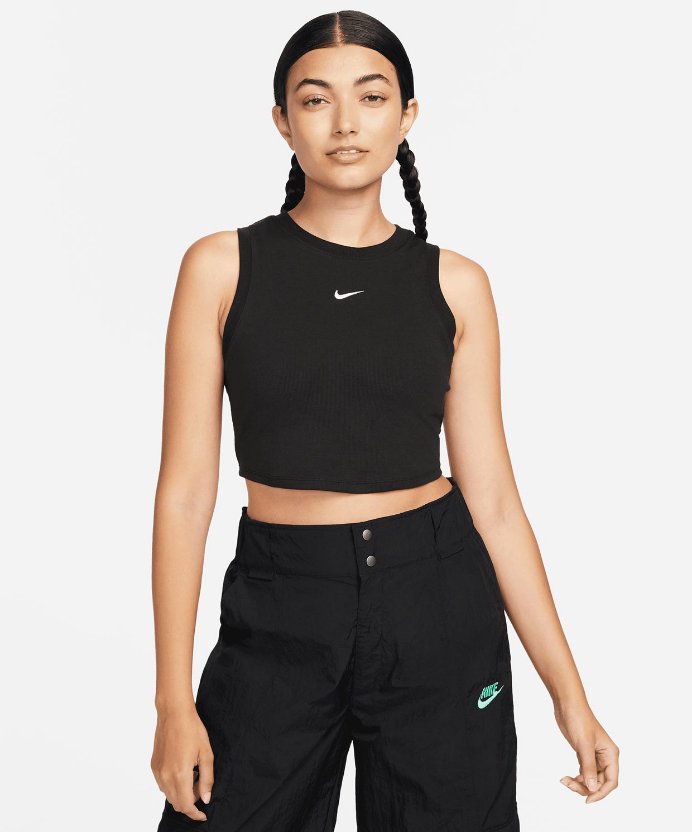 Resim Nike W Nsw Essntl Rib Crp Tank