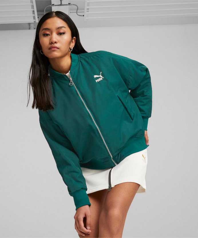 Resim Puma T7 Shiny Bomber Jacket