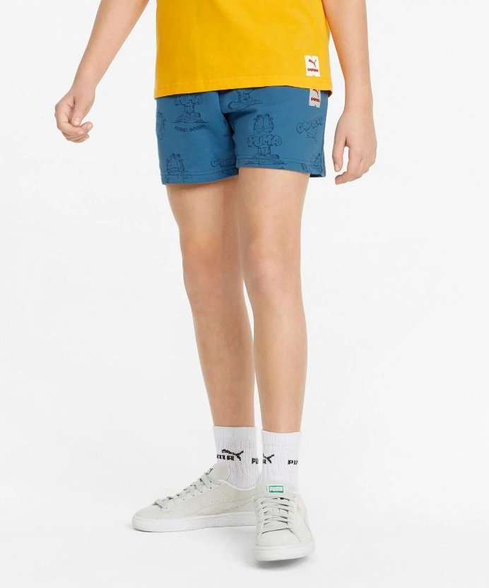 Resim Puma X Garfield Aop Shorts Kids