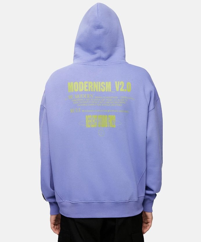 Resim Reflect Studio Modernism_V2.0 Baggy Hoodie