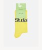 Resim Reflect Studio Ribbed Logo Socks Yellow