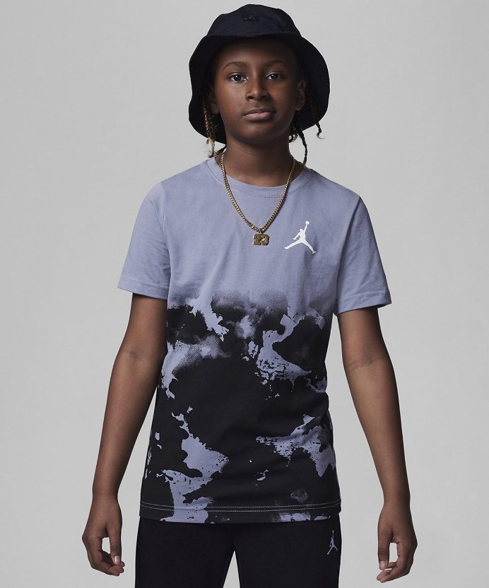 Resim Jordan Jdb Watercolor Fade Up Ss Tee