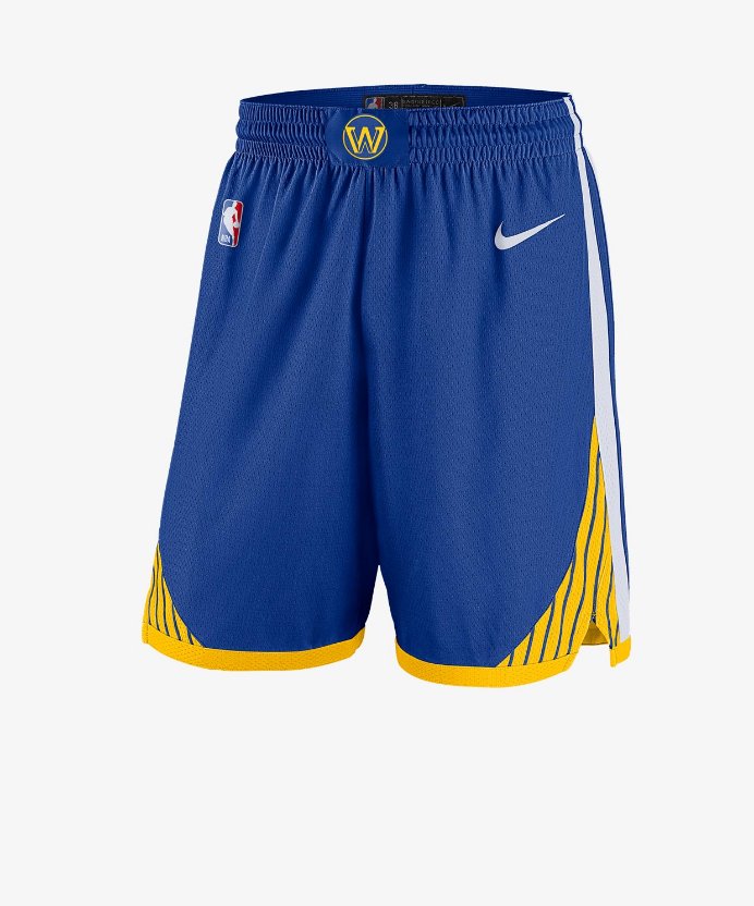 Resim Nike Golden State Warriors Swingman Short Road NBA