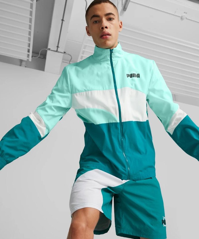 Resim Puma Clyde Jacket 2.0 Mint-Green Lagoon