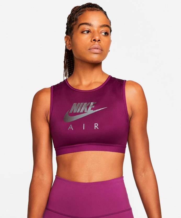 Resim Nike W Nk Air Df Swsh Hn Mesh Bra